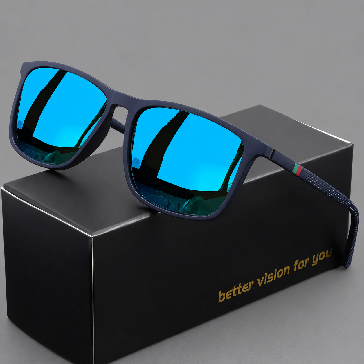 Retro Glasses- Classic Navy/Blue Vintage Eyewear